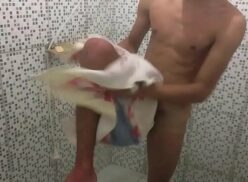 Hidden cam shower gay